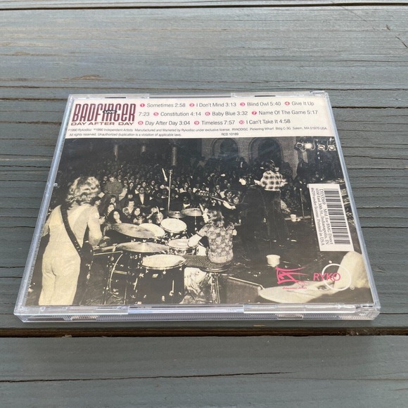 BADFINGER, DAY AFTER DAY, LIVE, 1990, UK Import RYKODISC RCD10189 CD - Picture 5 of 5